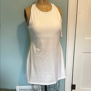 Nicole Miller White Sleeveless Dress